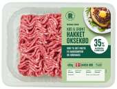 HK. OKSEKØD, 35% GRØNT