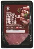 GRAVAD FILET M/DRES.