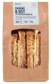SKINKE OG OST SANDWICH